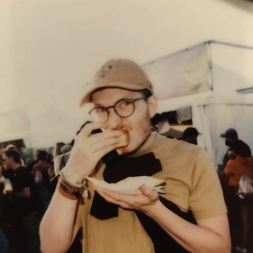 Ein digitales Polaroid-Bild
